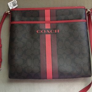 NWT Coach Signature Crossbody